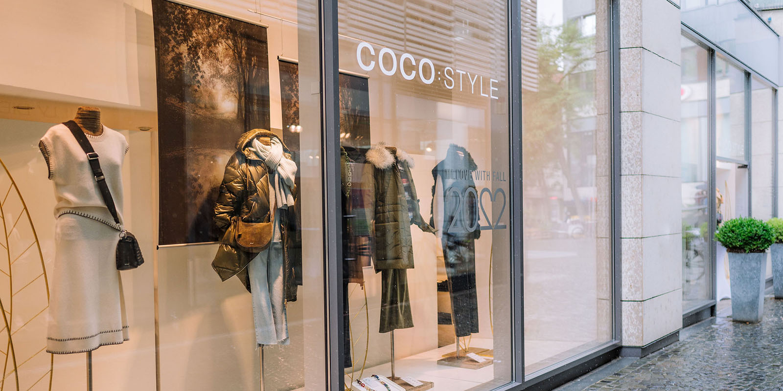 COCO:STYLE in Mainz Mode-Store Ansicht aussen